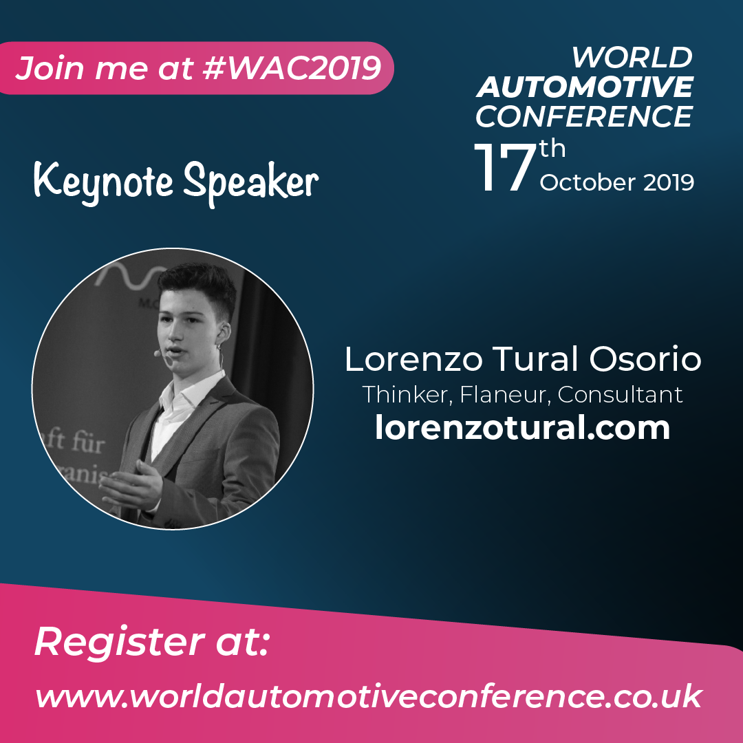 World Automotive Conference 17 October 2019